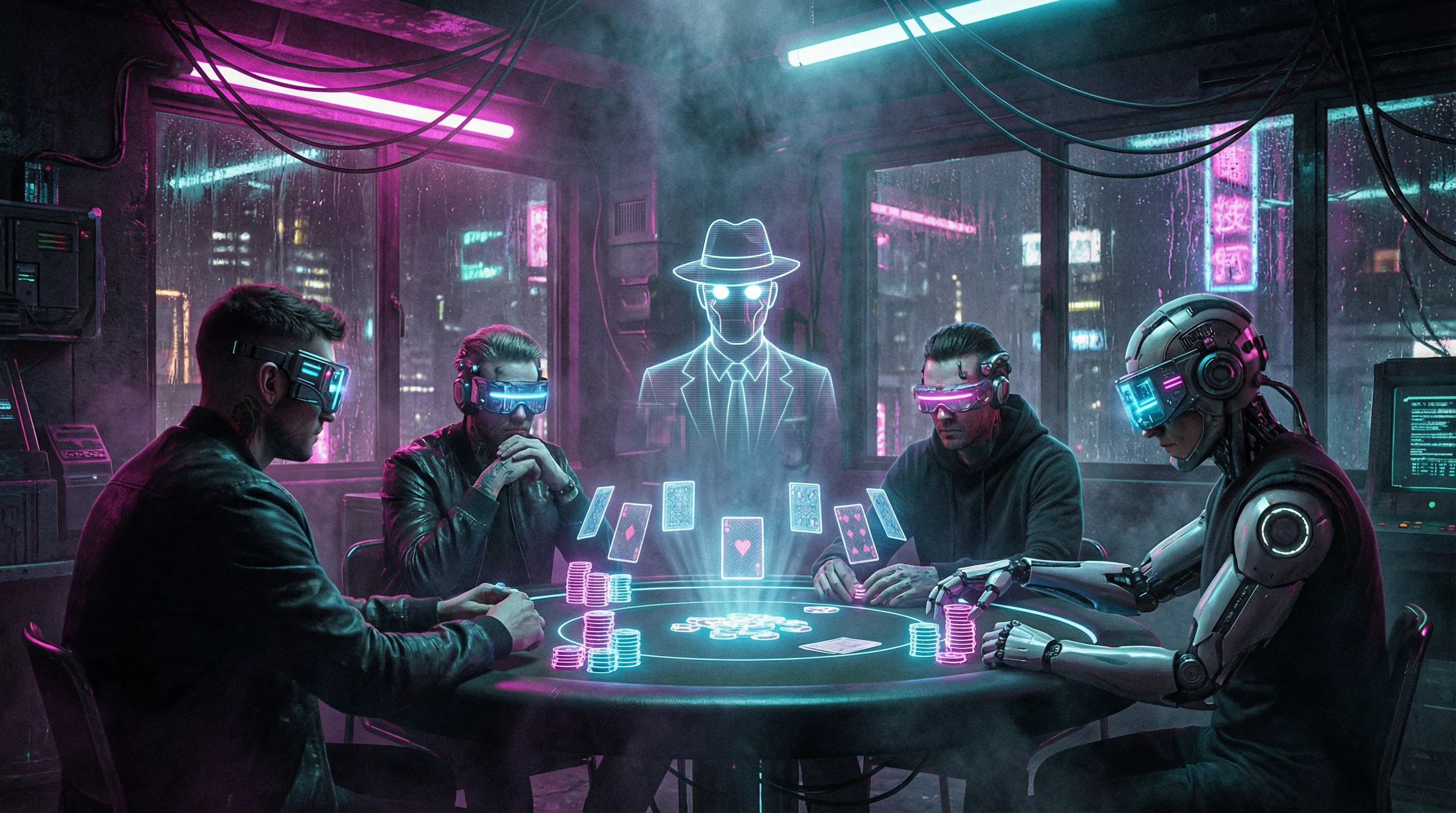 博彩平台赛博朋克德州扑克对战