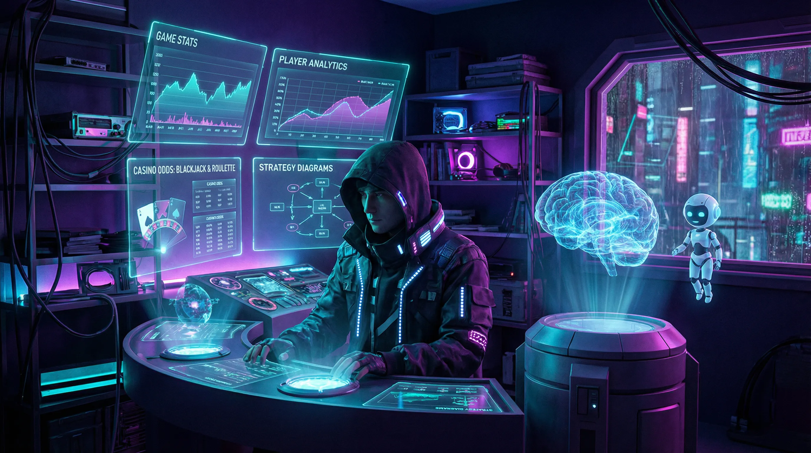 博彩平台赛博朋克专家数据分析工作站