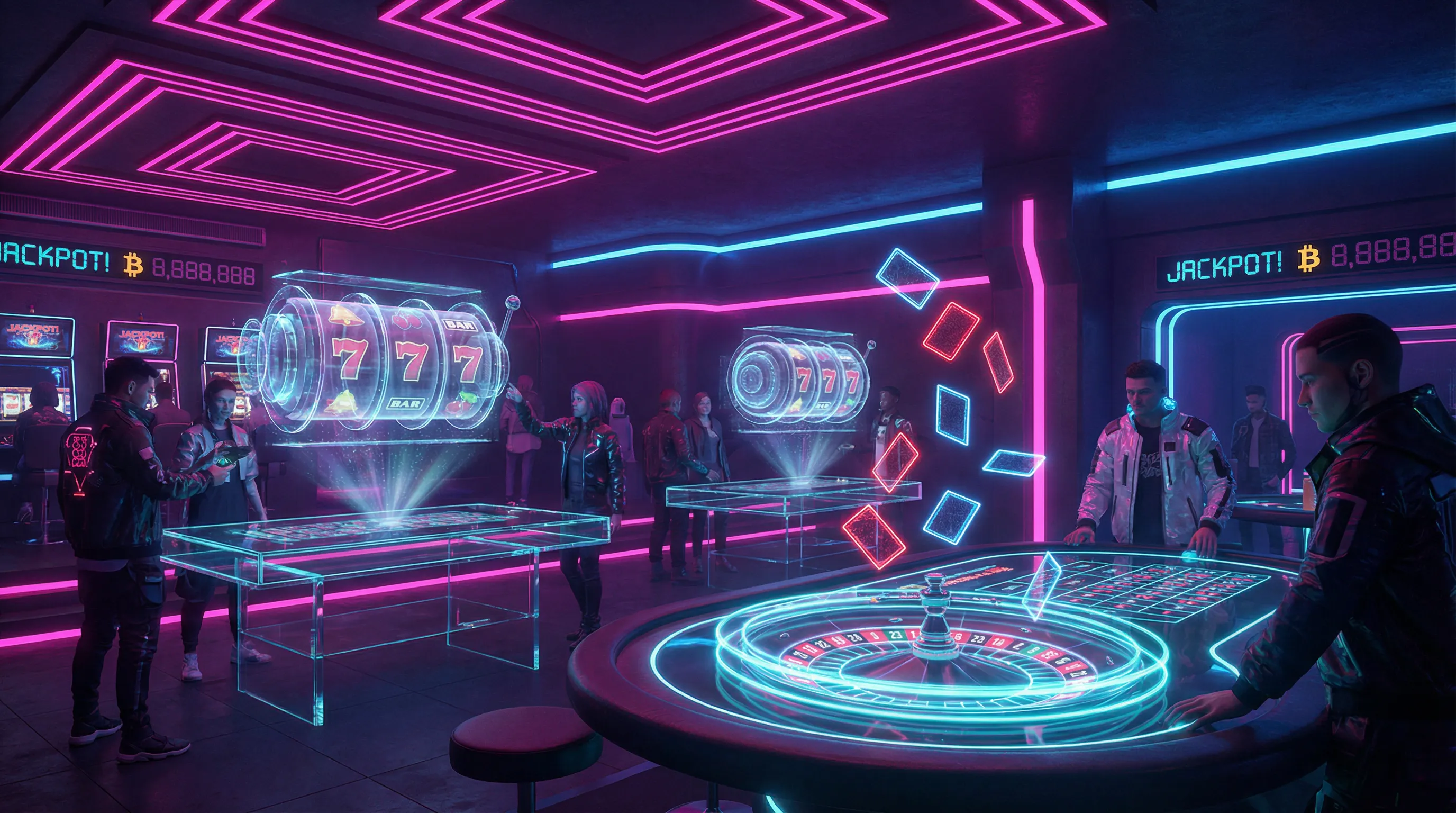 博彩平台真人百家乐赛博朋克游戏厅